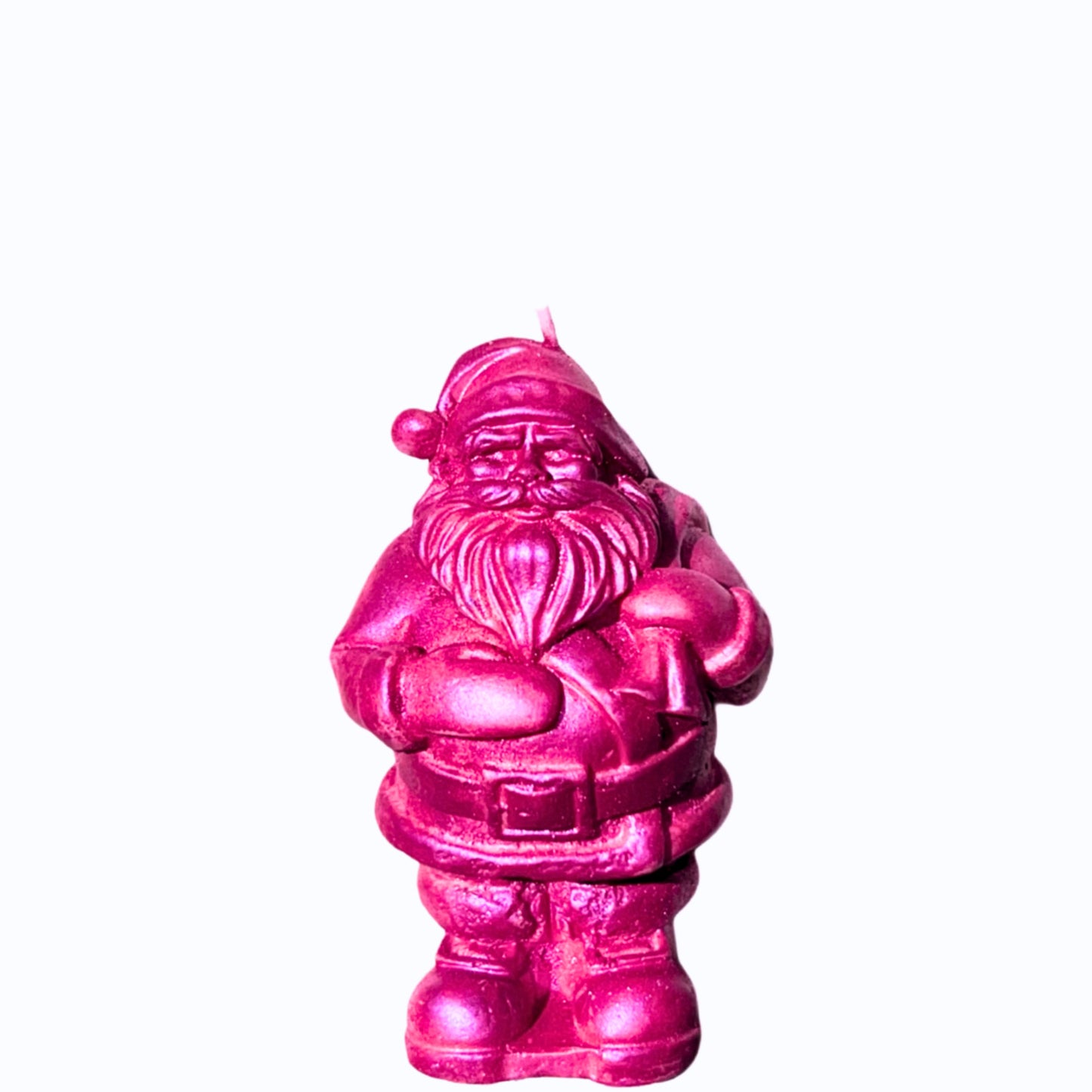 Santa in Hot Pink