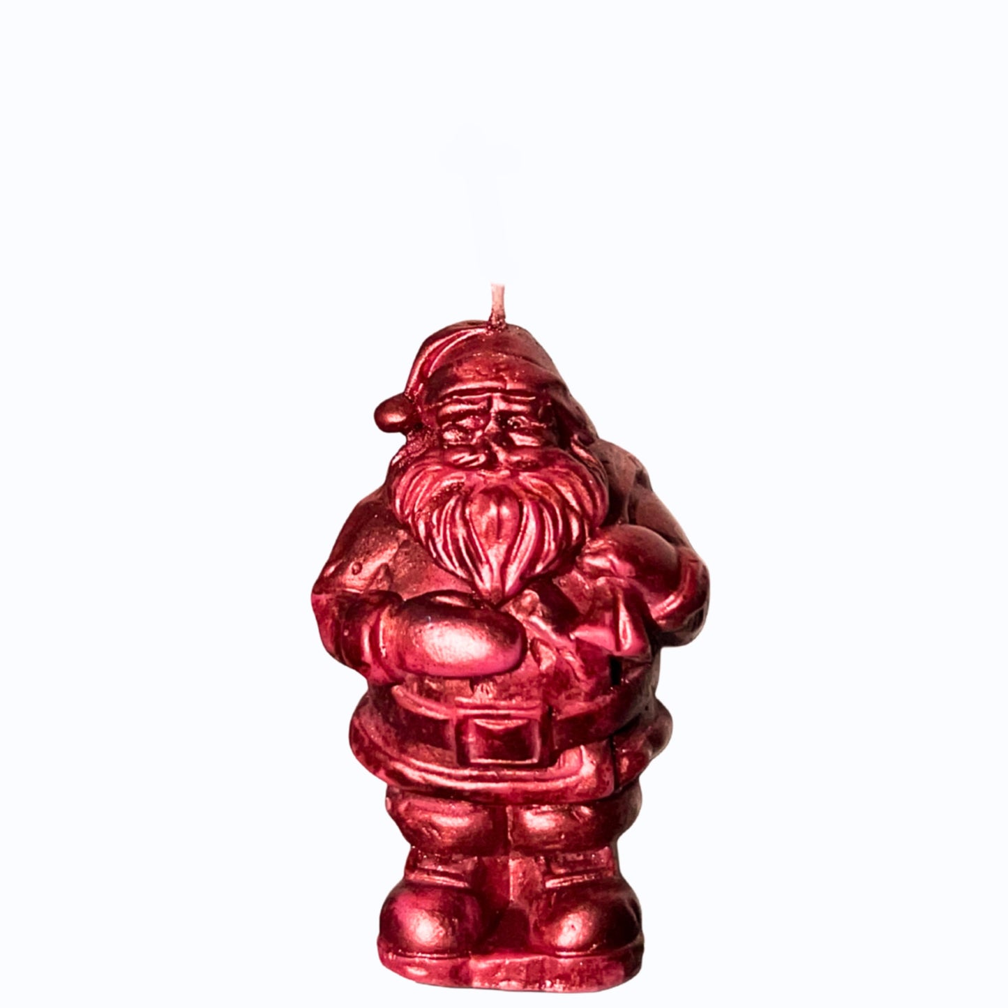Santa in Feuerrot